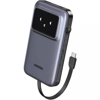 Ugreen PB511 Power Bank 10000mAh 30W με Θύρα USB-A και Θύρα USB-C Power Delivery Γκρι 35603B