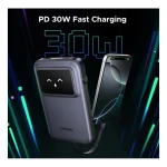 Ugreen PB511 Power Bank 10000mAh 30W με Θύρα USB-A και Θύρα USB-C Power Delivery Γκρι 35603B - Image 3