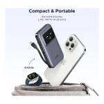 Ugreen PB511 Power Bank 10000mAh 30W με Θύρα USB-A και Θύρα USB-C Power Delivery Γκρι 35603B - Image 6