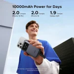 Ugreen PB511 Power Bank 10000mAh 30W με Θύρα USB-A και Θύρα USB-C Power Delivery Γκρι 35603B - Image 9