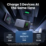 Ugreen PB511 Power Bank 10000mAh 30W με Θύρα USB-A και Θύρα USB-C Power Delivery Γκρι 35603B - Image 10