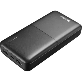 Sandberg Saver Power Bank 20000mAh με 2 Θύρες USB-A Μαύρο 320-42