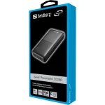 Sandberg Saver Power Bank 20000mAh με 2 Θύρες USB-A Μαύρο 320-42 - Image 3