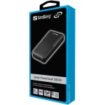 Sandberg Saver Power Bank 20000mAh με 2 Θύρες USB-A Μαύρο 320-42 - Image 4