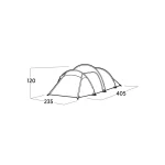 Easy Camp Σκηνή Αποθήκευσης Τούνελ Πράσινη 4 Εποχών για 4 Άτομα 698680 - Image 12