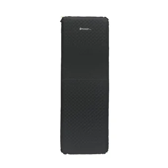 Outwell Αυτοφούσκωτο Μονό Υπόστρωμα Camping Πάχους 7.5cm Μαύρο 697811