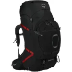 Osprey Aether Plus Ορειβατικό Σακίδιο 85lt Αδιάβροχο Μαύρο Expedition OS1-036/1/S/M
