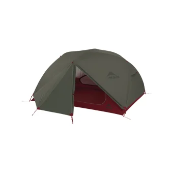 MSR Elixir 3 Red Backpacking Tent Σκηνή Camping Igloo Ορειβασίας Πράσινη με Διπλό Πανί 3 Εποχών για 3 Άτομα Αδιάβροχη 1500mm 324x213x104εκ. 21651839