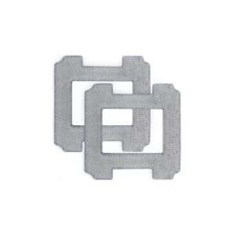 Set 2 Ecovacs Microfiber Cleaning Pads Compatible Winbot Mini Gray W-CC02-0012