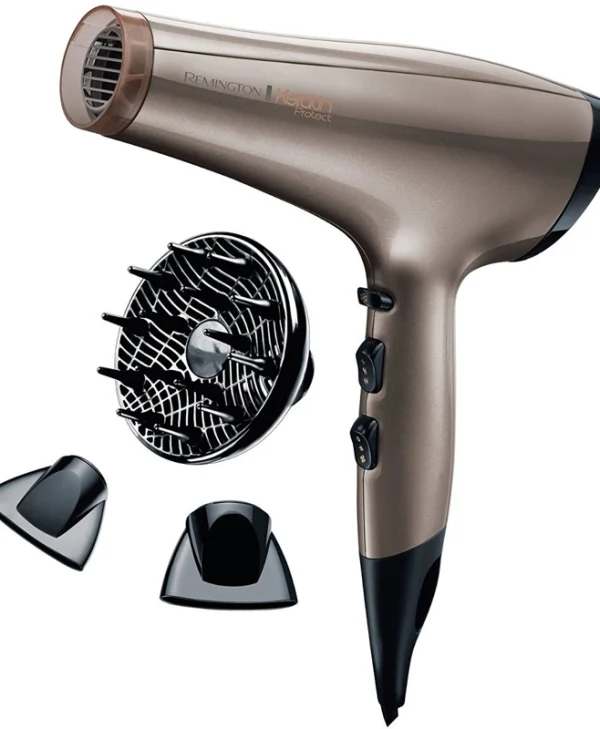 Remington Keratin Protect Ionic Επαγγελματικό Πιστολάκι Μαλλιών με Φυσούνα 2200W AC 8002
