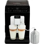 Krups Αυτόματη Μηχανή Espresso 1450W Πίεσης 15bar για Cappuccino με Μύλο Άλεσης Μαύρη EA8918
