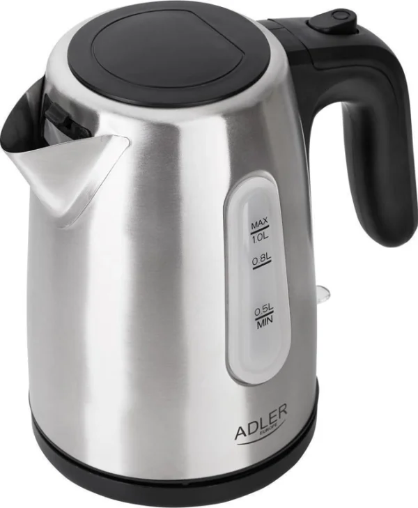 Adler Βραστήρας 1lt 1200W Ασημί AD 1273