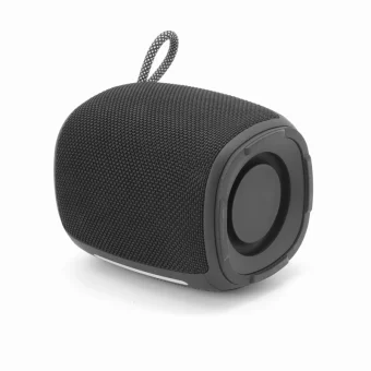 Gembird Ηχείο Bluetooth 5W με Ραδιόφωνο Μαύρο SPK-BT-LED-03-BK