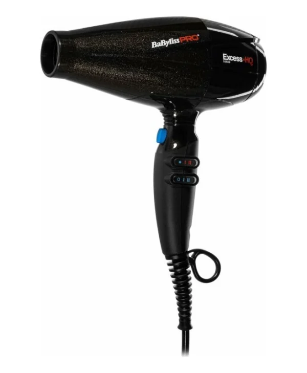 Babyliss Pro Dryers Excess Επαγγελματικό Πιστολάκι Μαλλιών 2600W Black BAB6990IE