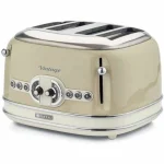 Ariete Vintage Φρυγανιέρα 4 Θέσεων 1600W Μπεζ 0156CR
