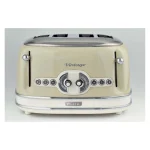 Ariete Vintage Φρυγανιέρα 4 Θέσεων 1600W Μπεζ 0156CR - Image 6