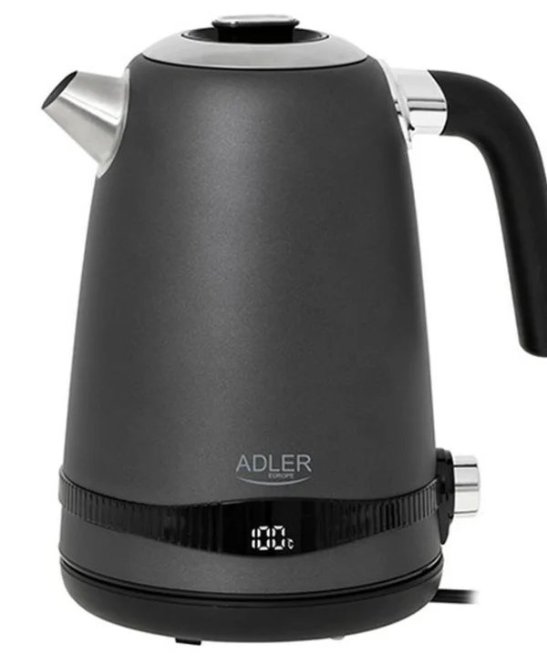 Adler Βραστήρας 1.7lt 2200W Γκρι AD 1295g