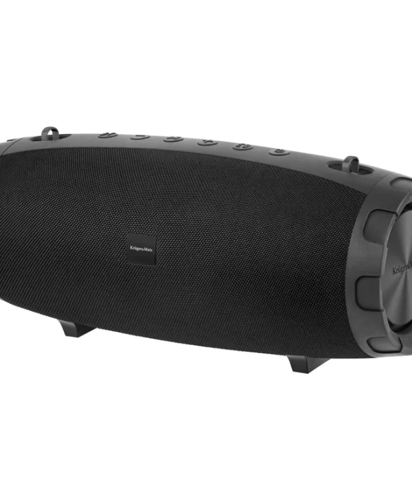 Kruger & Matz Explorer + Αδιάβροχο Ηχείο Bluetooth 15W με Ραδιόφωνο και Διάρκεια Μπαταρίας έως 8 ώρες Μαύρο LEC-KM0553