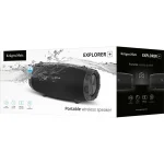 Kruger & Matz Explorer + Αδιάβροχο Ηχείο Bluetooth 15W με Ραδιόφωνο και Διάρκεια Μπαταρίας έως 8 ώρες Μαύρο LEC-KM0553 - Image 4