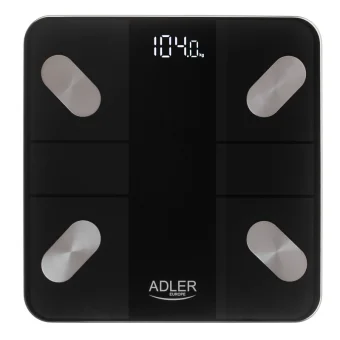 Adler Ψηφιακή Ζυγαριά 180kg Μαύρη AD 8186 AD 8186b