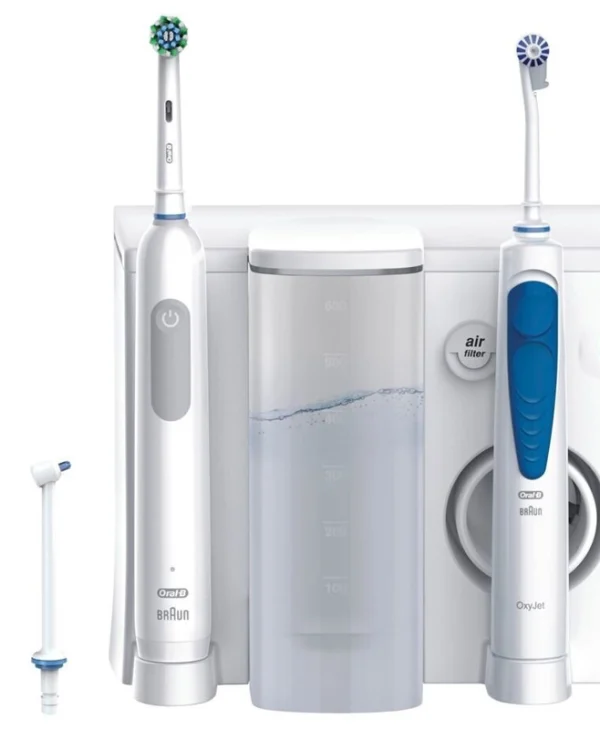 Oral-B Center Oxyjet Oral Irrigator Ηλεκτρική Οδοντόβουρτσα Λευκή 840825