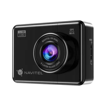 R9 Dual Σετ Κάμερα DVR Αυτοκινήτου 1080P με Οθόνη 2.7" Wi-Fi, GPS & Κάμερα Οπισθοπορείας R9 DUAL