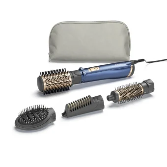 Babyliss Style Pro 1000 Κεραμική Ηλεκτρική Βούρτσα με Αέρα & Περιστρεφόμενη Κεφαλή για Ίσιωμα και Μπούκλες 1000W AS965E