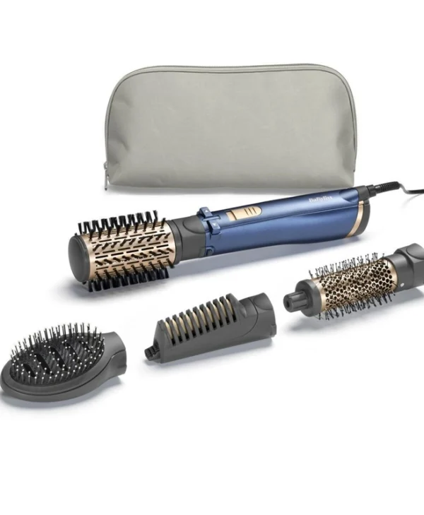 Babyliss Style Pro 1000 Κεραμική Ηλεκτρική Βούρτσα με Αέρα & Περιστρεφόμενη Κεφαλή για Ίσιωμα και Μπούκλες 1000W AS965E