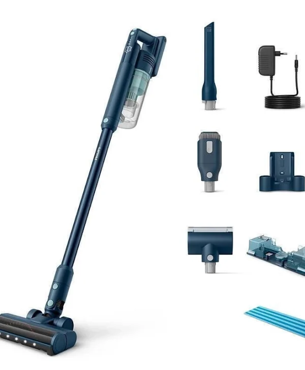 Philips XC5141/01 Επαναφορτιζόμενη Σκούπα Stick 25.2V Μπλε