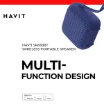 Havit SK838BT Ηχείο Bluetooth 5W με Ραδιόφωνο και Διάρκεια Μπαταρίας έως 8 ώρες Μπλε - Image 5