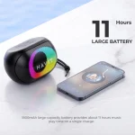 Havit SK885BT Ηχείο Bluetooth 8W με Ραδιόφωνο και Διάρκεια Μπαταρίας έως 11 ώρες Μαύρο SK885BT black - Image 13