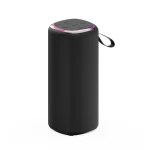 Gembird Ηχείο Bluetooth 10W με Ραδιόφωνο και Διάρκεια Μπαταρίας έως 4 ώρες Μαύρο SPK-BT-LED-08L