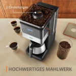 Krups Grind Aroma Xl Thermo Αυτόματη Μηχανή Espresso 1000W με Μύλο Άλεσης Καφέ KT8428 GRIND AROMA XL THERMO - Image 8