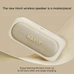 Havit SK905BT Αδιάβροχο Ηχείο Bluetooth 20W με Διάρκεια Μπαταρίας έως 25 ώρες Μπεζ SK905BT beige - Image 5