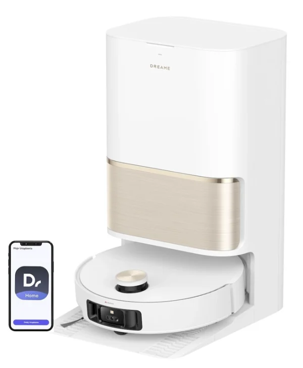 Dreame L50 Pro Ultra Σκούπα Ρομπότ με Χαρτογράφηση Laser & Απορρόφηση 19500Pa Λευκή RLL84CE
