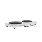 Adler Επιτραπέζια Εστία Εμαγιέ Διπλή Μαύρη AD 6520 - Image 4