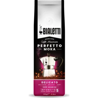 Bialetti Καφές Espresso Arabica Perfetto Moka Delicato Αλεσμένος 250gr 096080513
