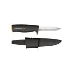 Fiskars K40 Μαχαίρι Μαύρο σε Θήκη 1001622