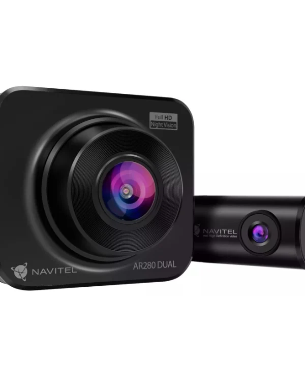 Navitel Κάμερα DVR Αυτοκινήτου 1080P Wi-Fi, GPS AR280DUAL