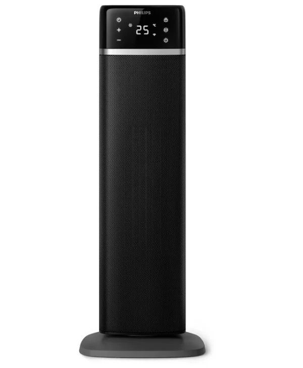 Philips Home Κεραμικό Αερόθερμο Δωματίου Δαπέδου Μαύρο 2000W CX5120/11