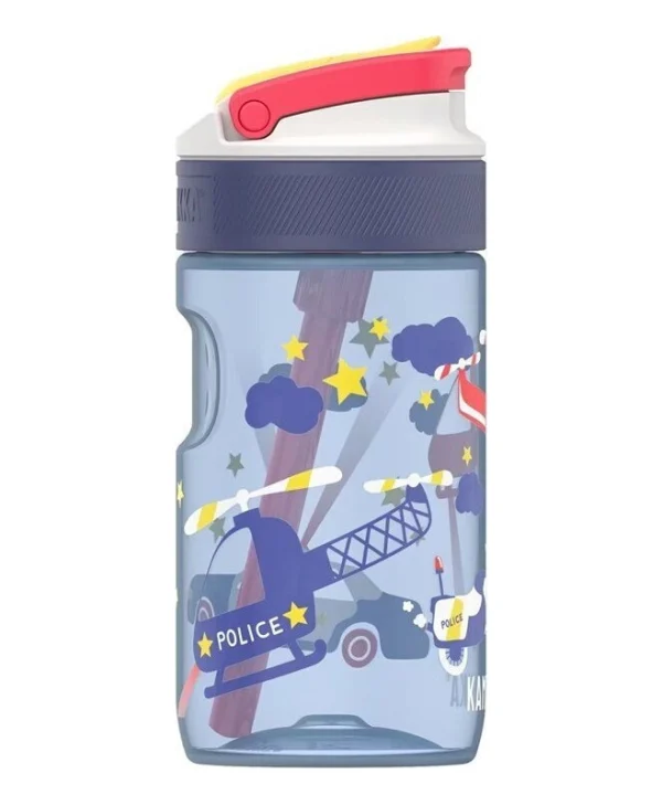 Kambukka Μπουκάλι Θερμός 400ml Police Patrol με Επιστόμιο και Καλαμάκι 11-04059