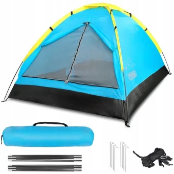 Promis Καλοκαιρινή Σκηνή Camping Igloo για 2 Άτομα 200x140x100εκ. NT60