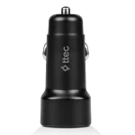 TTEC SmartCharger Duo Φορτιστής Αυτοκινήτου 5W 3.1A Γρήγορης Φόρτισης με Θύρες: 1xUSB 1xType-C 2CKS35S - Image 2