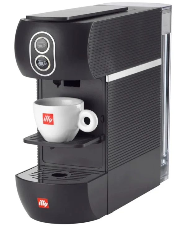 Illy Καφετιέρα για Κάψουλες E.S.E. Pod Πίεσης 20bar Μαύρη 18842369000