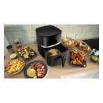 Bosch Air Fryer με Διπλό Αποσπώμενο Κάδο 6.1lt Μαύρο MAF462B0 - Image 3