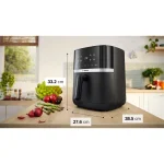 Bosch Air Fryer με Διπλό Αποσπώμενο Κάδο 6.1lt Μαύρο MAF462B0 - Image 6