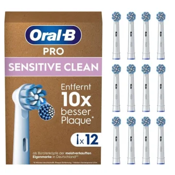 Oral-B Pro Sensitive Clean Ανταλλακτικές Κεφαλές για Ηλεκτρική Οδοντόβουρτσα 12τμχ 8006540000000