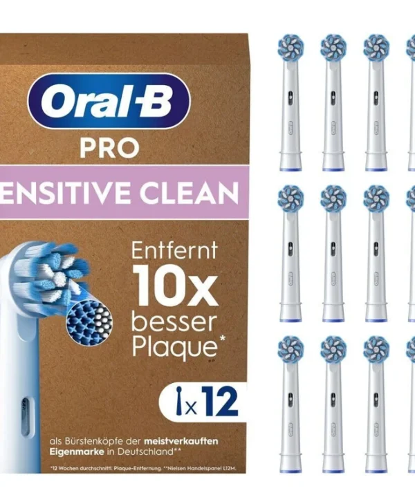 Oral-B Pro Sensitive Clean Ανταλλακτικές Κεφαλές για Ηλεκτρική Οδοντόβουρτσα 12τμχ 8006540000000