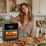 Green Blue GB950 Air Fryer 10lt Μαύρο - Image 2