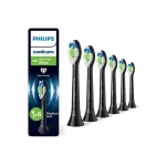 Philips Sonicare Optimal Ανταλλακτικές Κεφαλές για Ηλεκτρική Οδοντόβουρτσα Black HX6066/88 6τμχ - Image 2